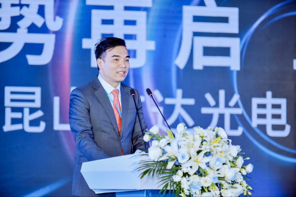 AG旗舰厅 (中国大陆) 执行长暨总经理柯富仁于启用仪式致词